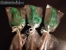 313sp Green Man Face Chocolate or Hard Candy Lollipop Mold